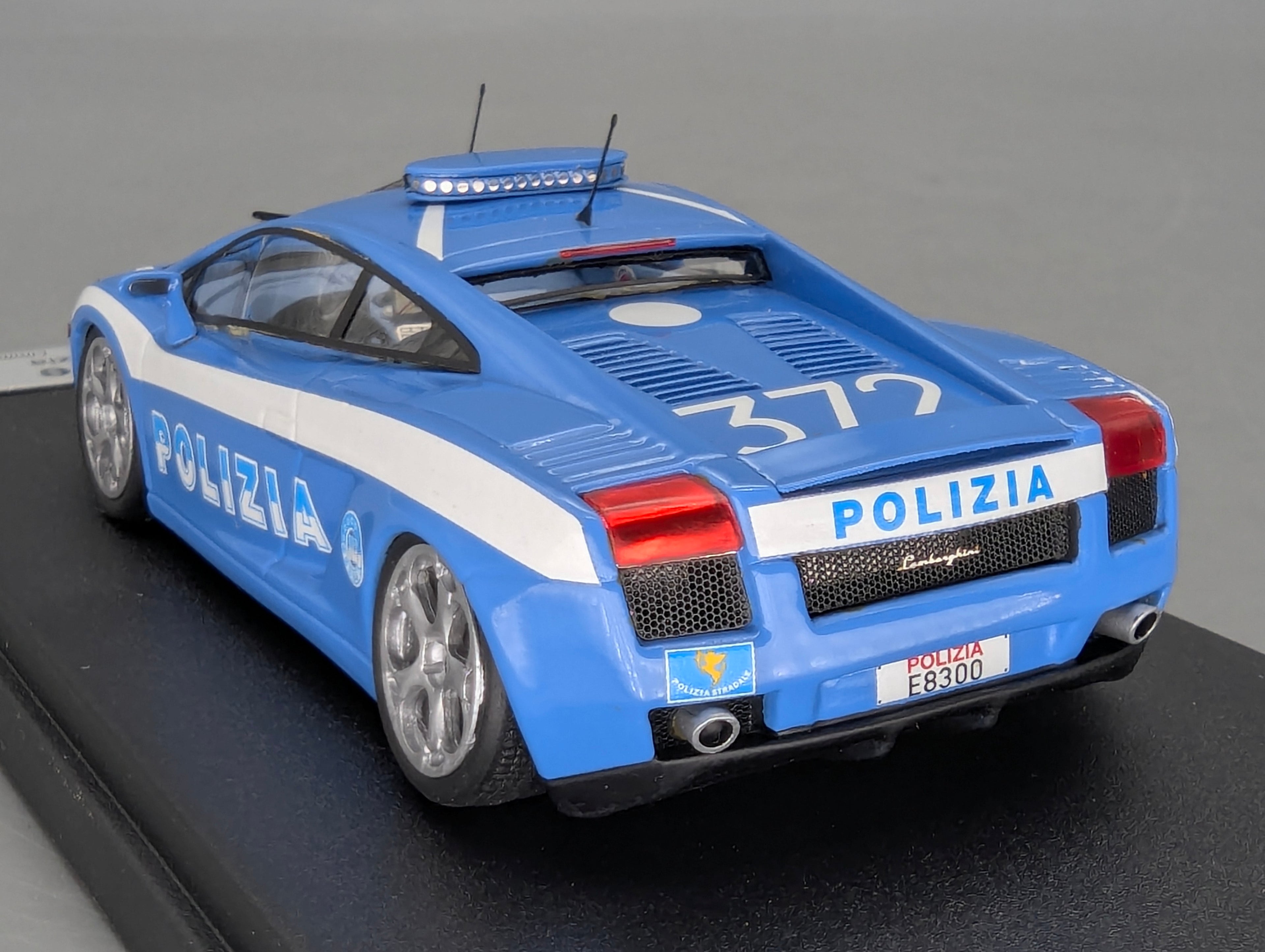 Modellautos 1:43 Looksmart Museum Mobile Lamborghini Gallardo Polizia Ltd 200 pcs OVP