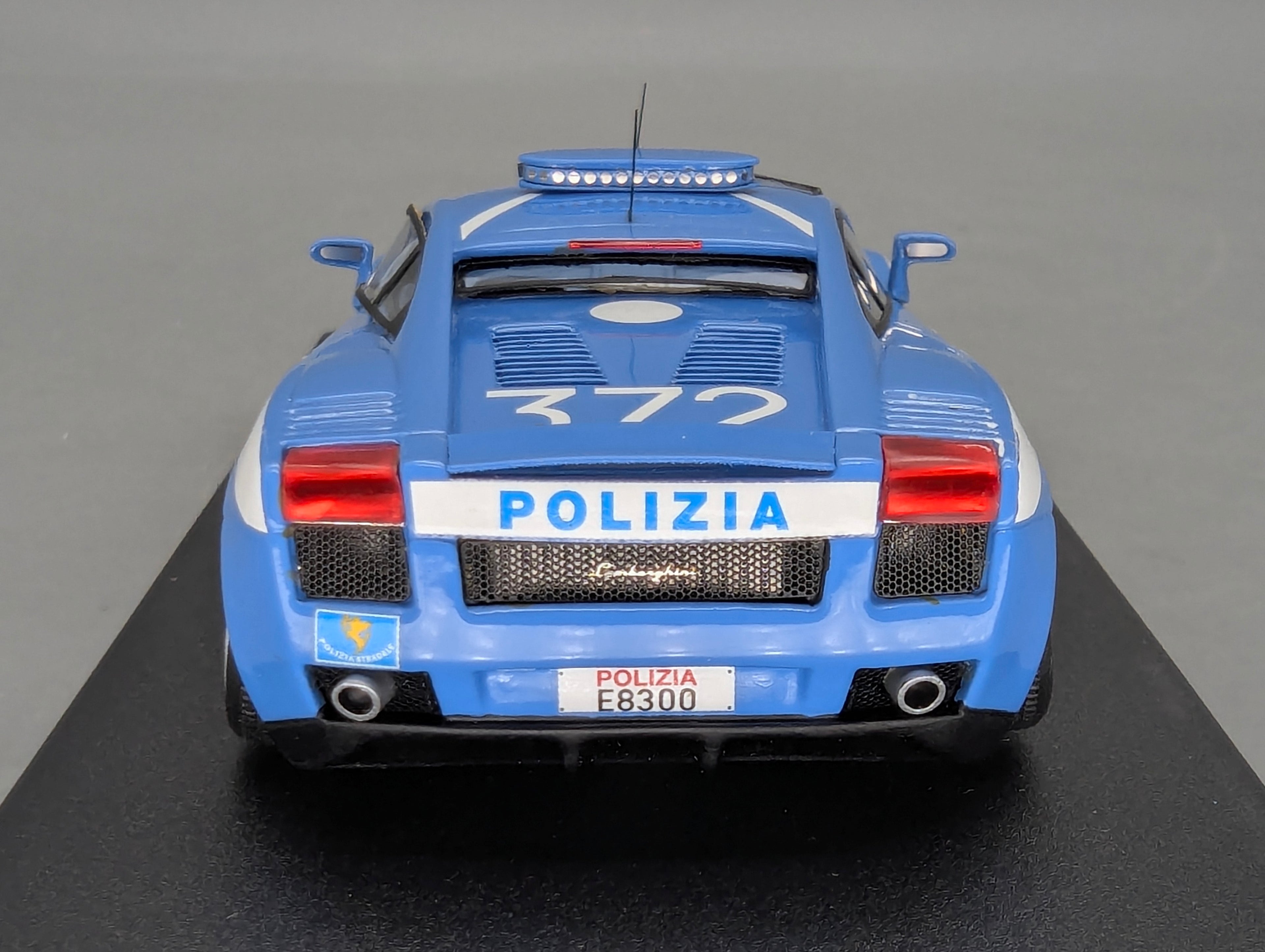 Modellautos 1:43 Looksmart Museum Mobile Lamborghini Gallardo Polizia Ltd 200 pcs OVP