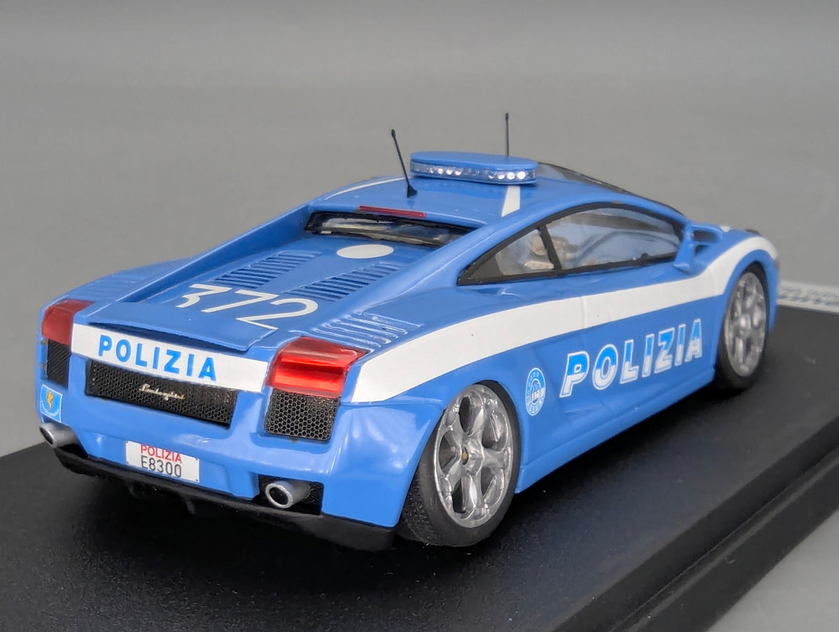 Modellautos 1:43 Looksmart Museum Mobile Lamborghini Gallardo Polizia Ltd 200 pcs OVP