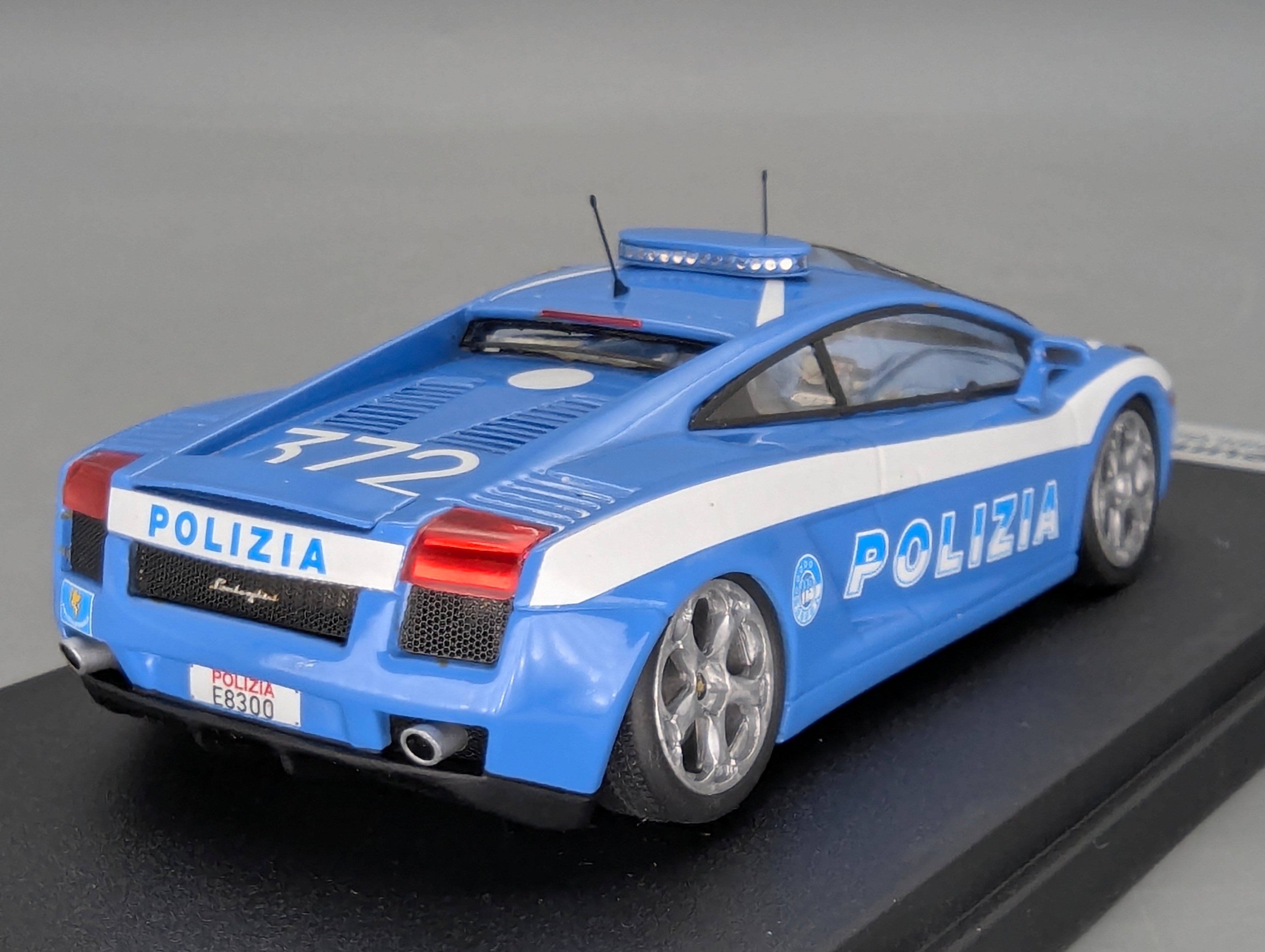 Modellautos 1:43 Looksmart Museum Mobile Lamborghini Gallardo Polizia Ltd 200 pcs OVP