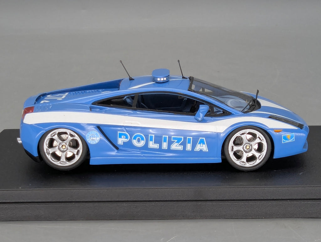 Modellautos 1:43 Looksmart Museum Mobile Lamborghini Gallardo Polizia Ltd 200 pcs OVP