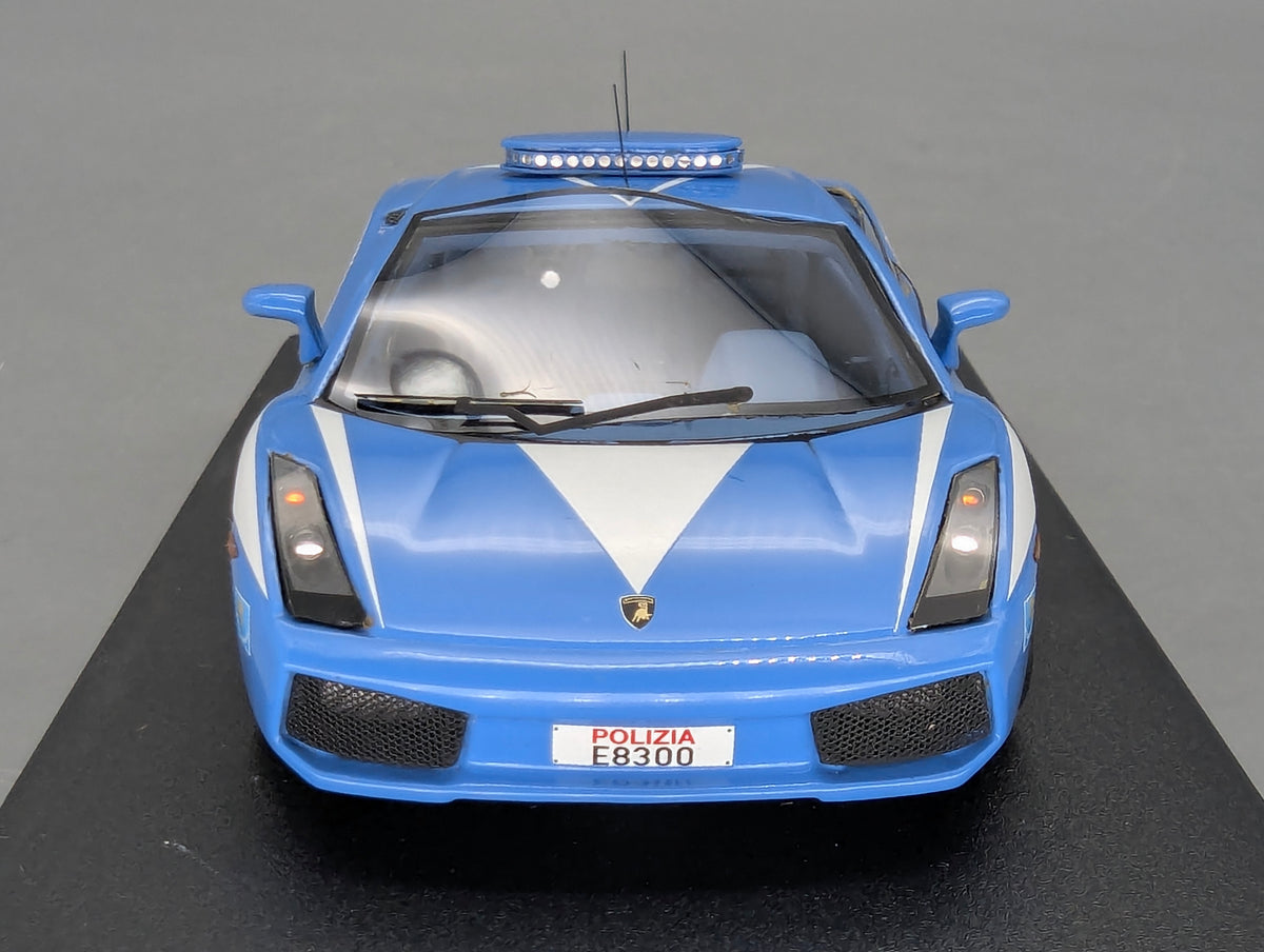 Modellautos 1:43 Looksmart Museum Mobile Lamborghini Gallardo Polizia Ltd 200 pcs OVP