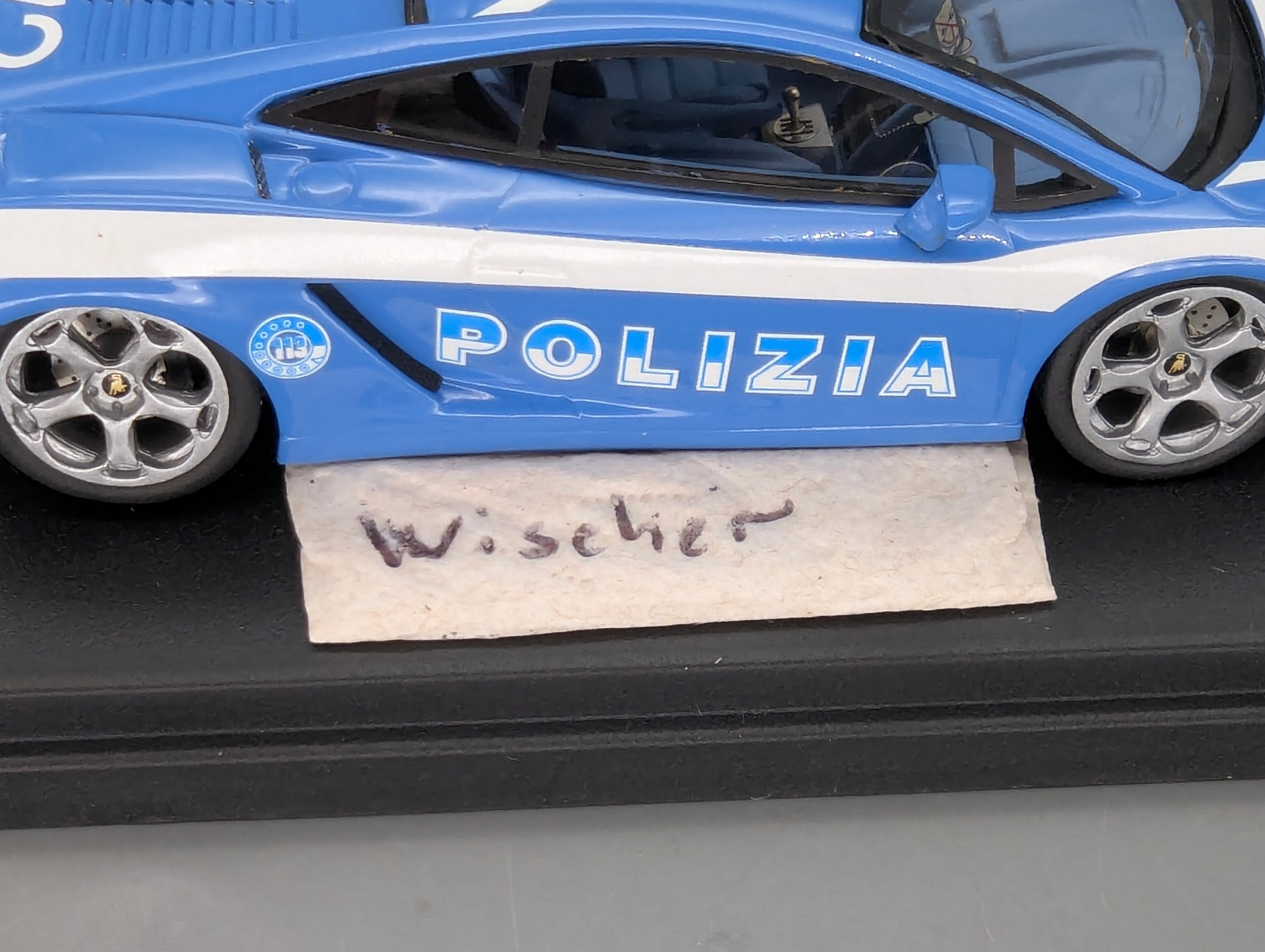 Modellautos 1:43 Looksmart Museum Mobile Lamborghini Gallardo Polizia Ltd 200 pcs OVP