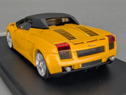 Modellautos 1:43 Looksmart Lamborghini Gallardo Spider Soft Top Metallic Yellow mit OVP