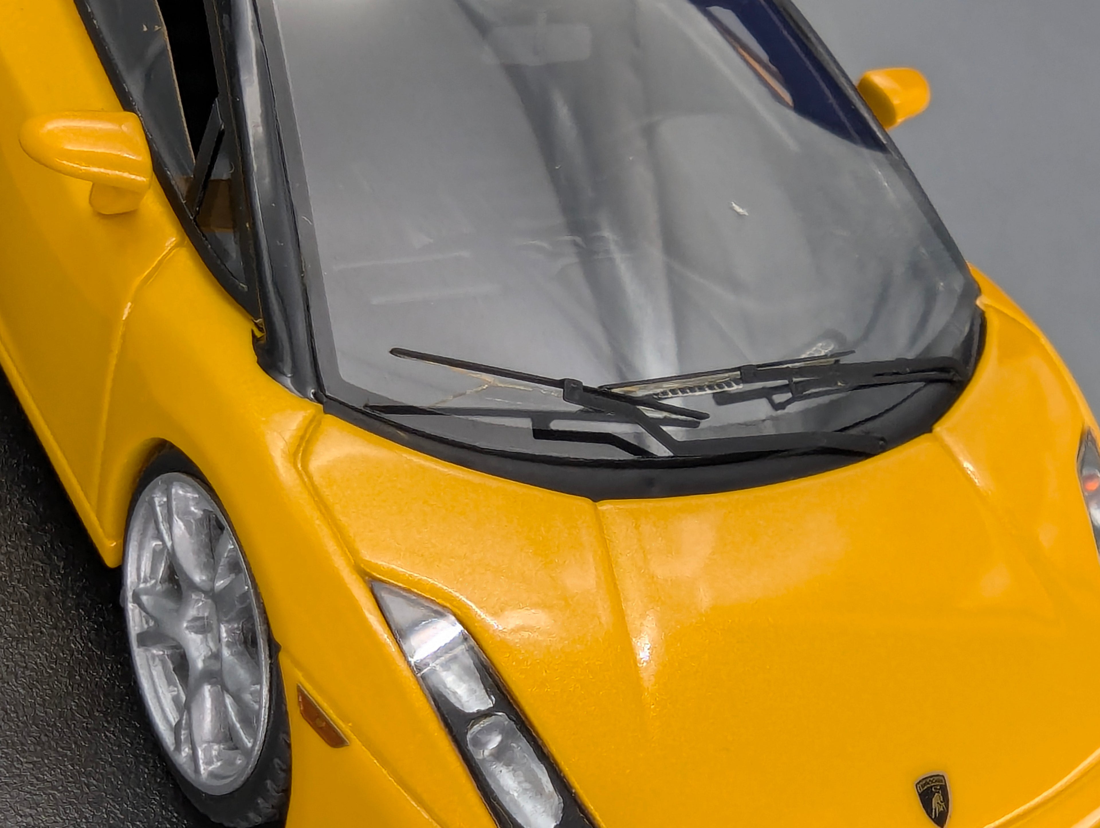 Modellautos 1:43 Looksmart Lamborghini Gallardo Spider Soft Top Metallic Yellow mit OVP