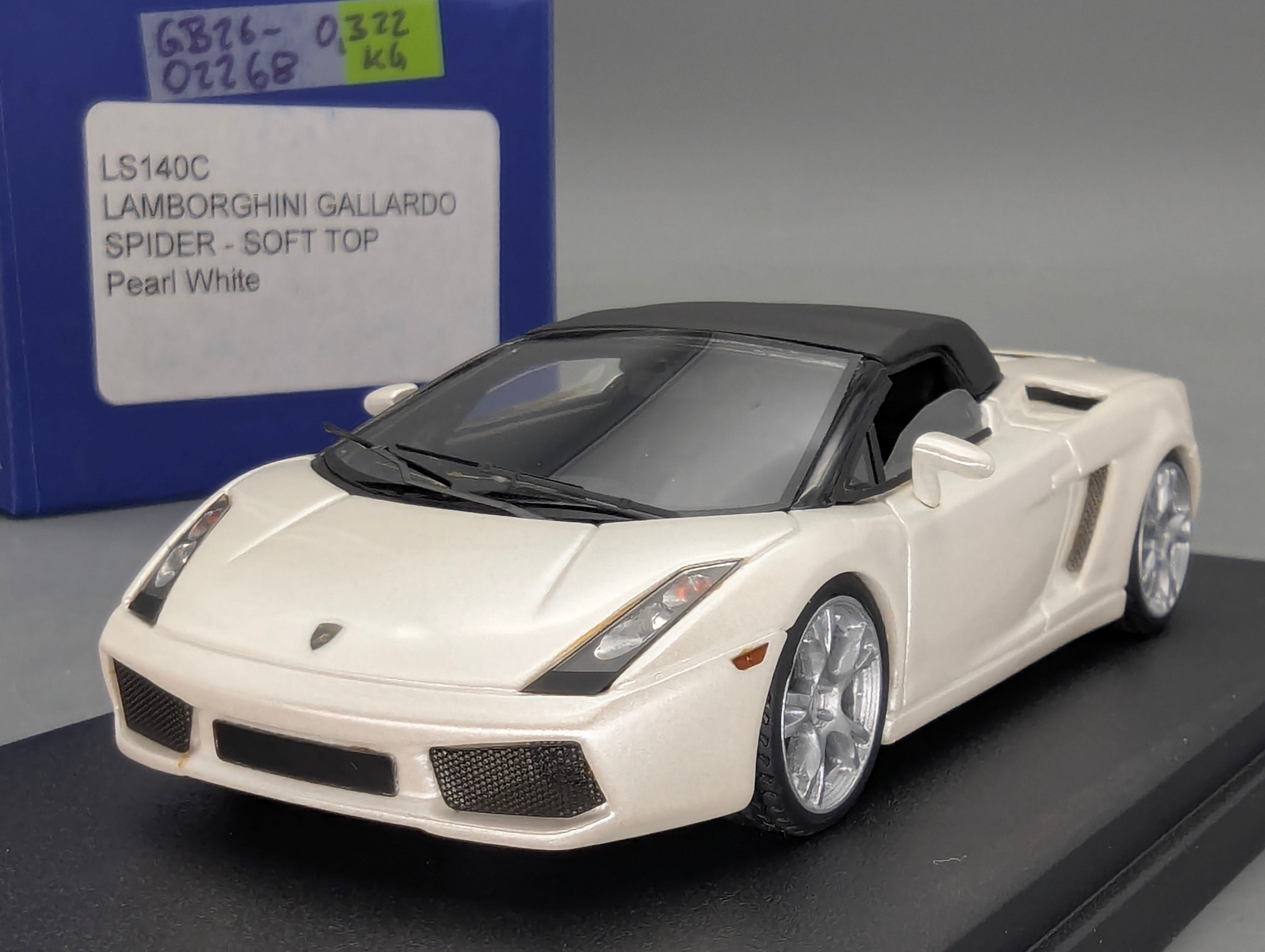 Coches en miniatura 1:43 Minichamps Mercedes Benz SL65 AMG Black Series Plata con embalaje original