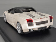 Modellautos 1:43 Looksmart Lamborghini Gallardo Spider Soft Top Pearl White mit OVP