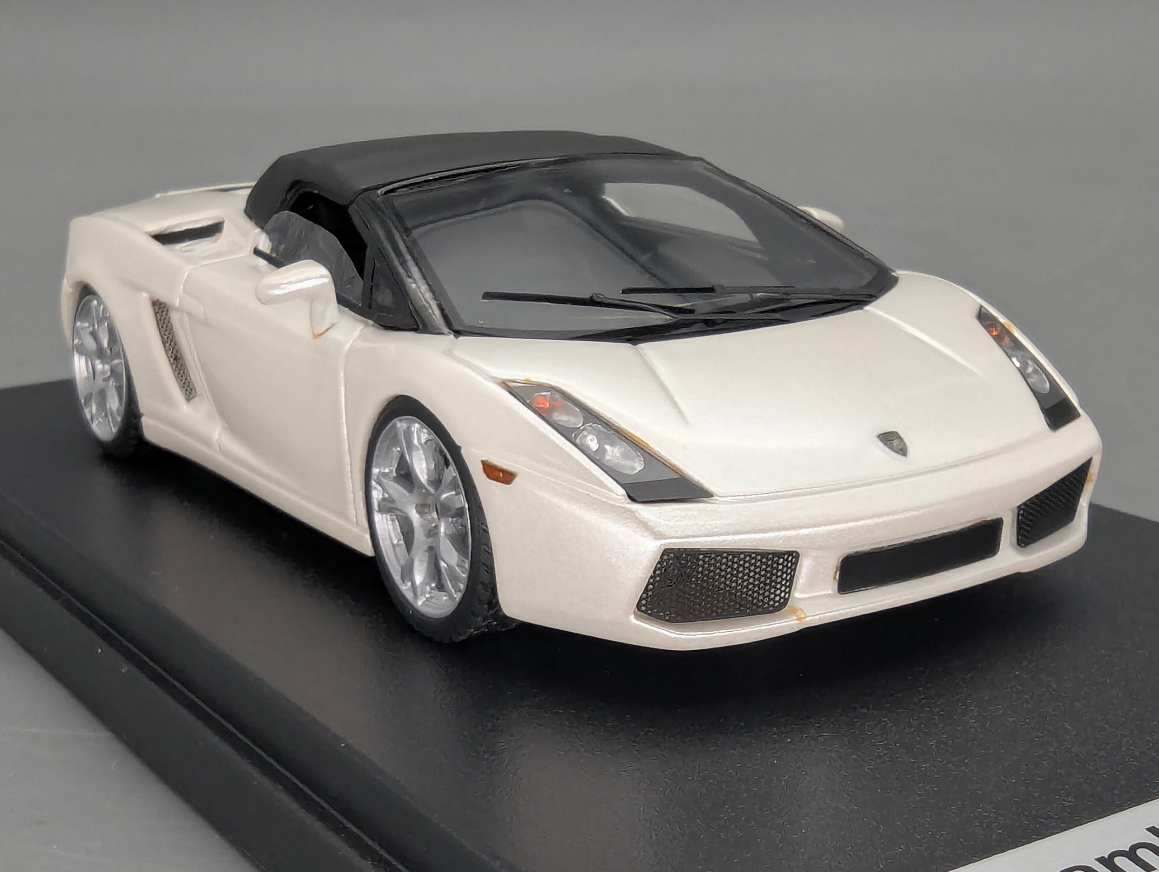 Coches en miniatura 1:43 Minichamps Mercedes Benz SL65 AMG Black Series Plata con embalaje original