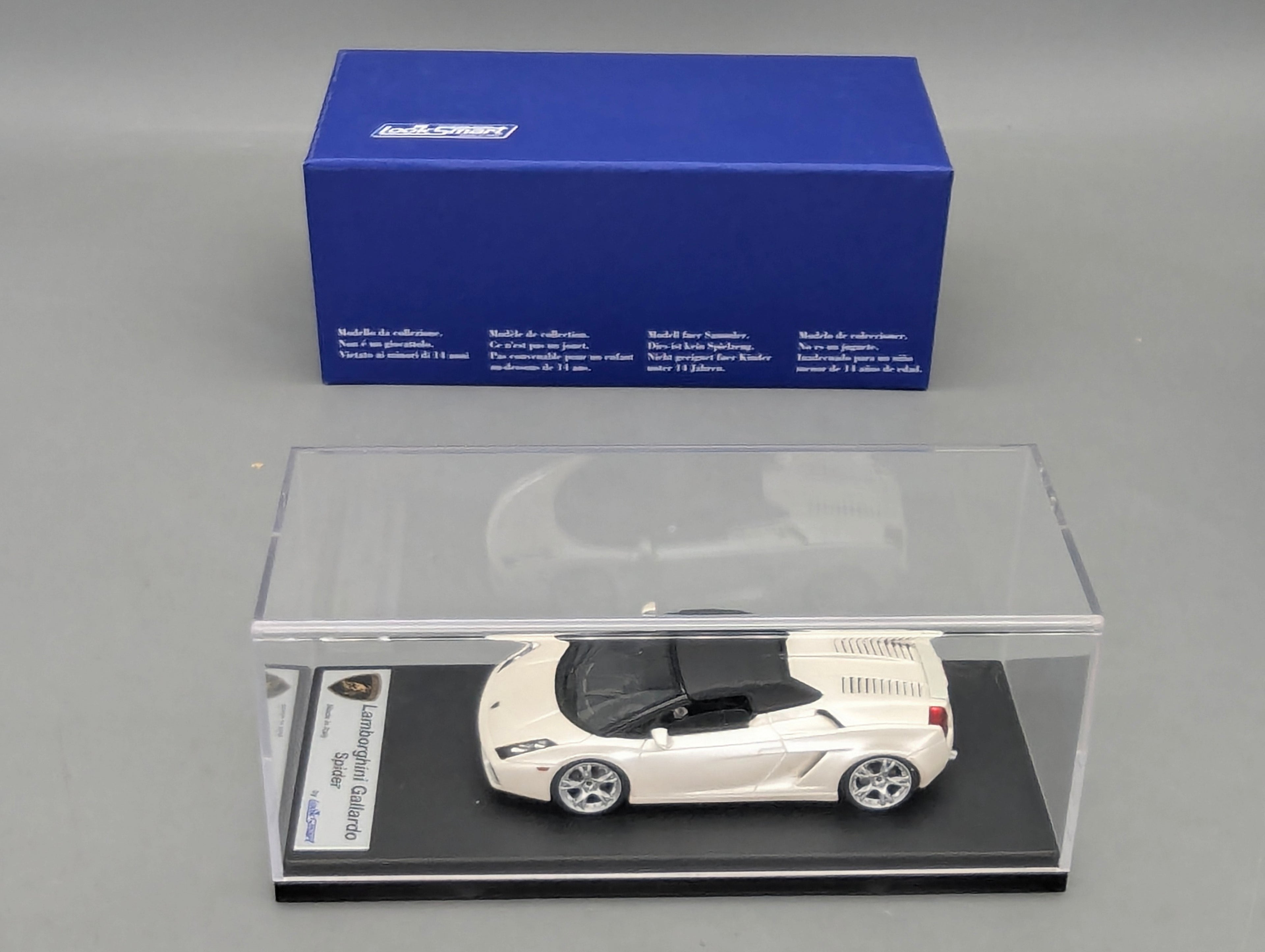 Coches en miniatura 1:43 Minichamps Mercedes Benz SL65 AMG Black Series Plata con embalaje original