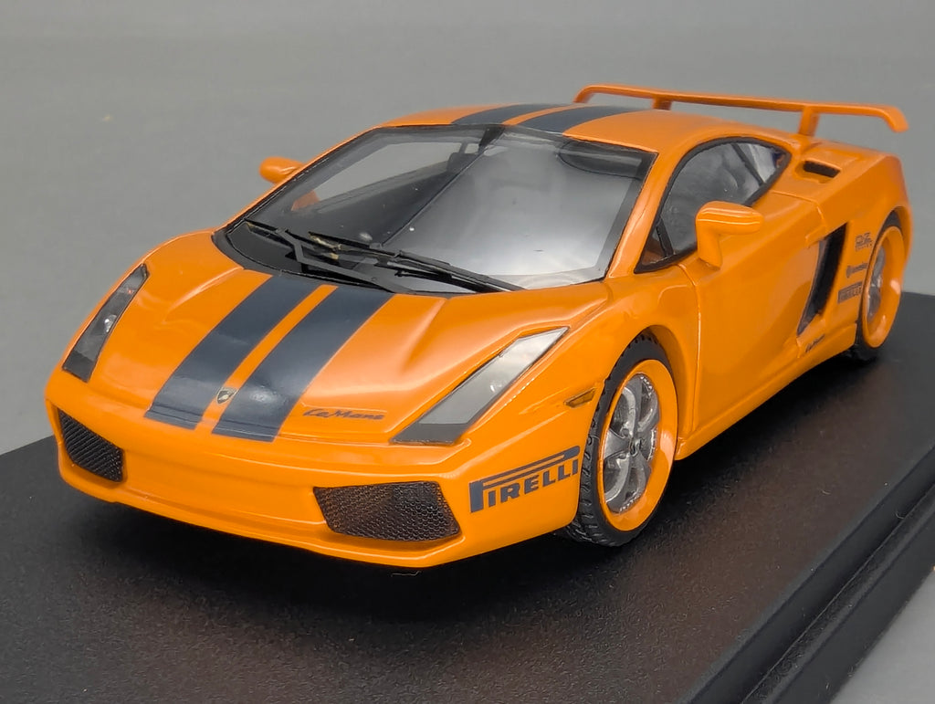 Modellautos 1:43 Looksmart Lamborghini Gallardo Le Mans 2005 Orange mit OVP