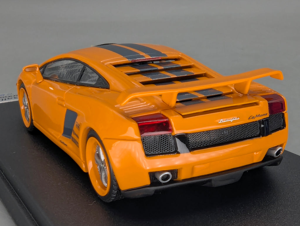 Modellautos 1:43 Looksmart Lamborghini Gallardo Le Mans 2005 Orange mit OVP