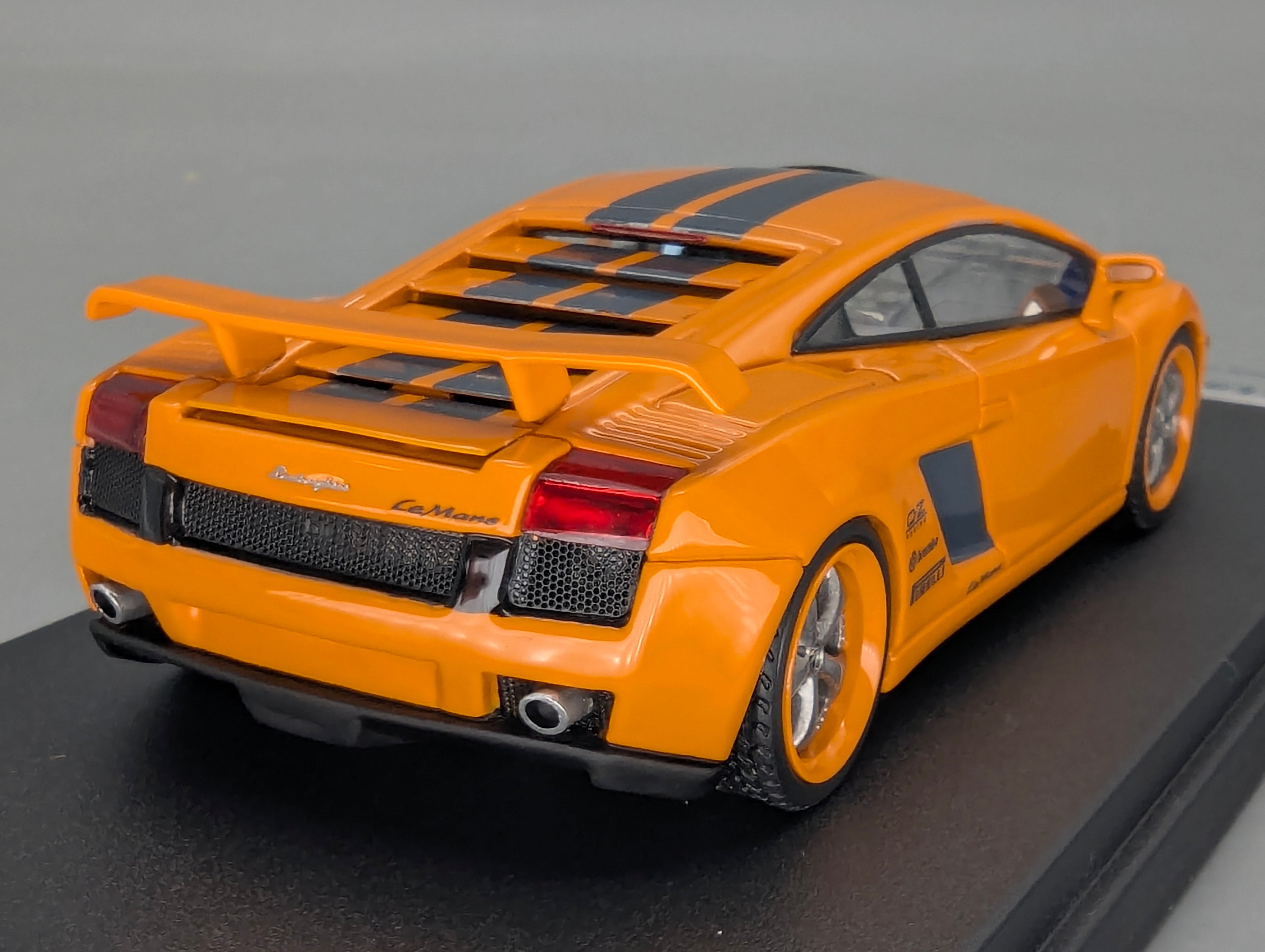 Modellautos 1:43 Looksmart Lamborghini Gallardo Le Mans 2005 Orange mit OVP