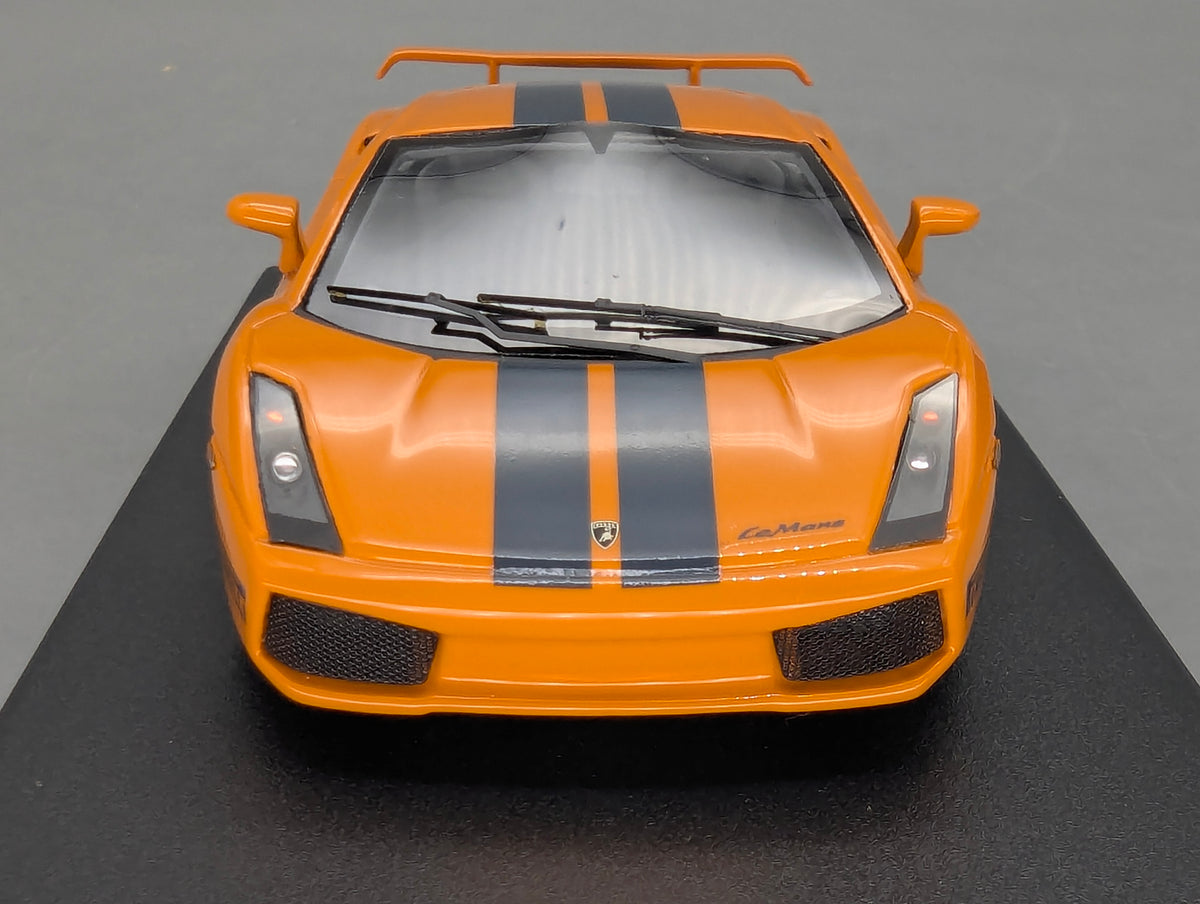 Modellautos 1:43 Looksmart Lamborghini Gallardo Le Mans 2005 Orange mit OVP