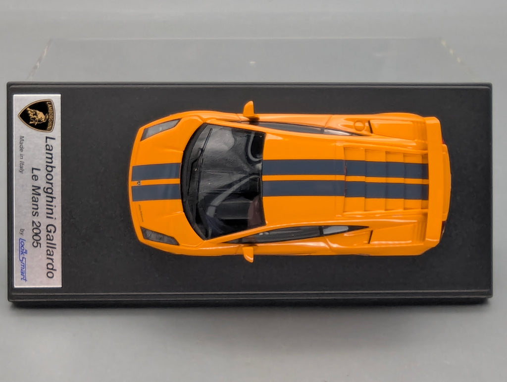 Modellautos 1:43 Looksmart Lamborghini Gallardo Le Mans 2005 Orange mit OVP