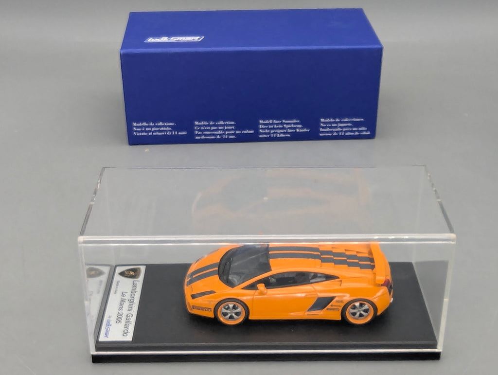 Modellautos 1:43 Looksmart Lamborghini Gallardo Le Mans 2005 Orange mit OVP