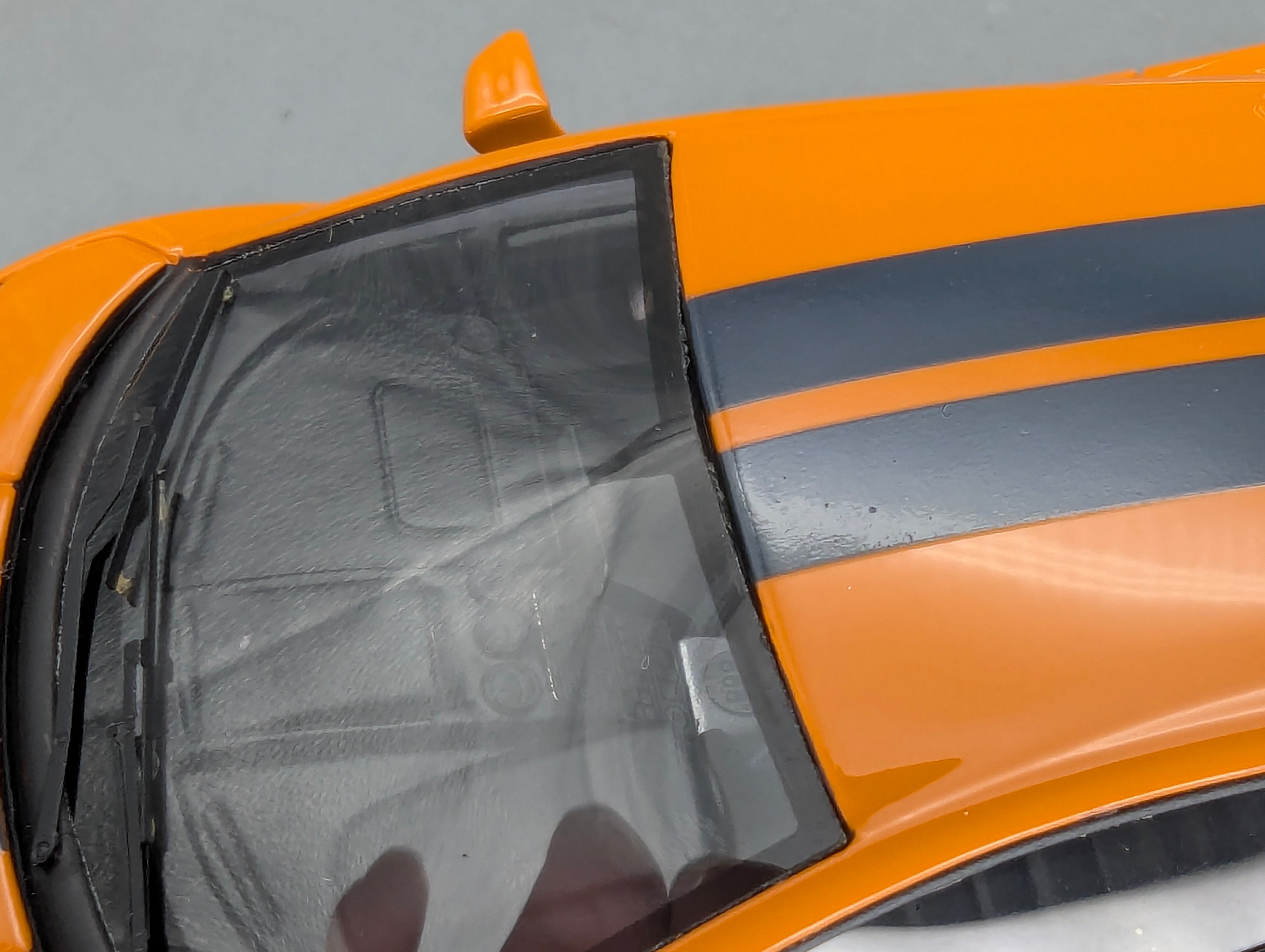Modellautos 1:43 Looksmart Lamborghini Gallardo Le Mans 2005 Orange mit OVP