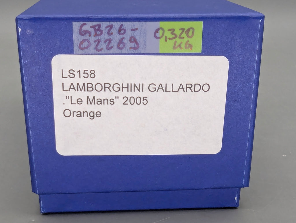Modellautos 1:43 Looksmart Lamborghini Gallardo Le Mans 2005 Orange mit OVP