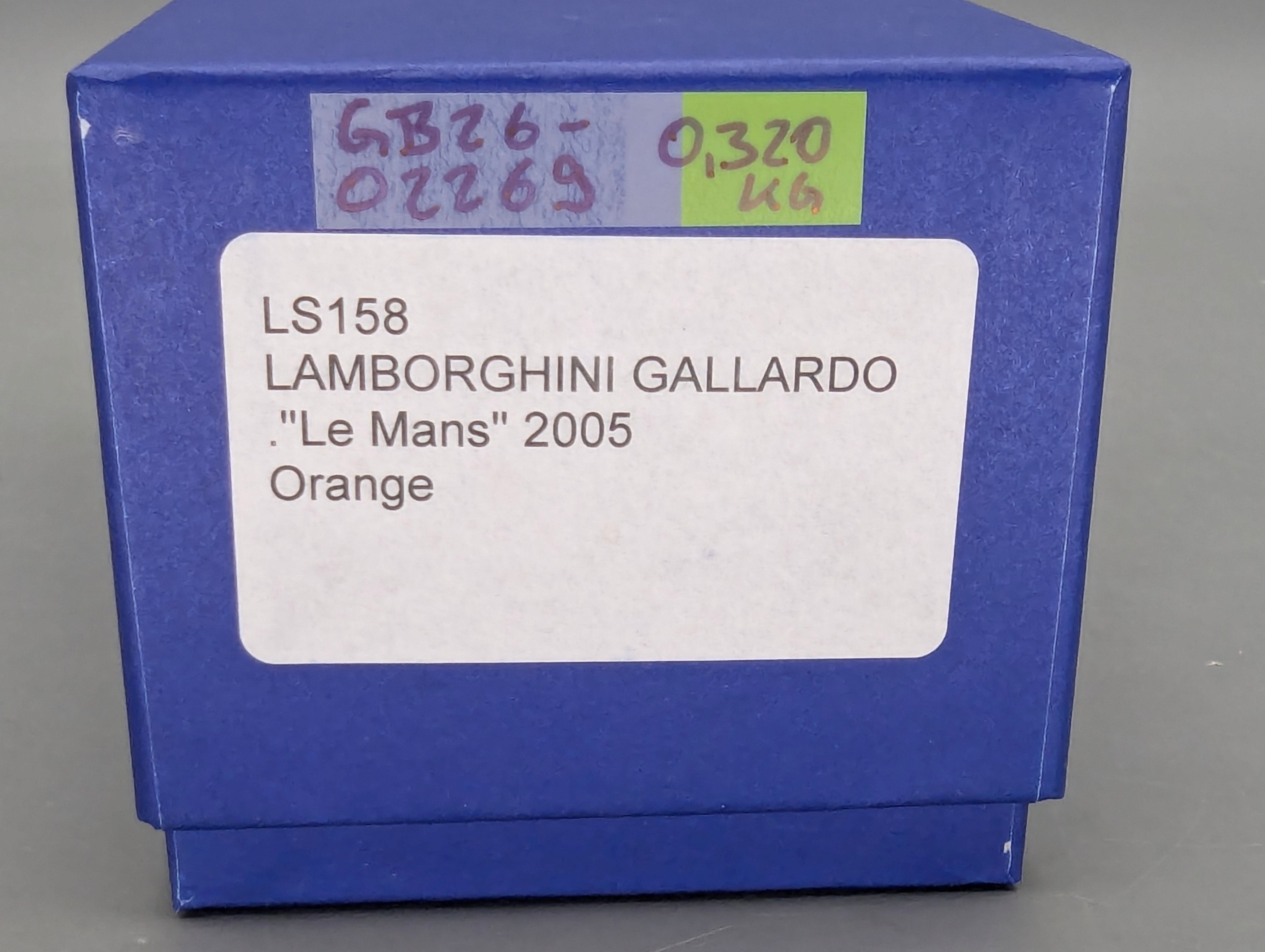 Modellautos 1:43 Looksmart Lamborghini Gallardo Le Mans 2005 Orange mit OVP