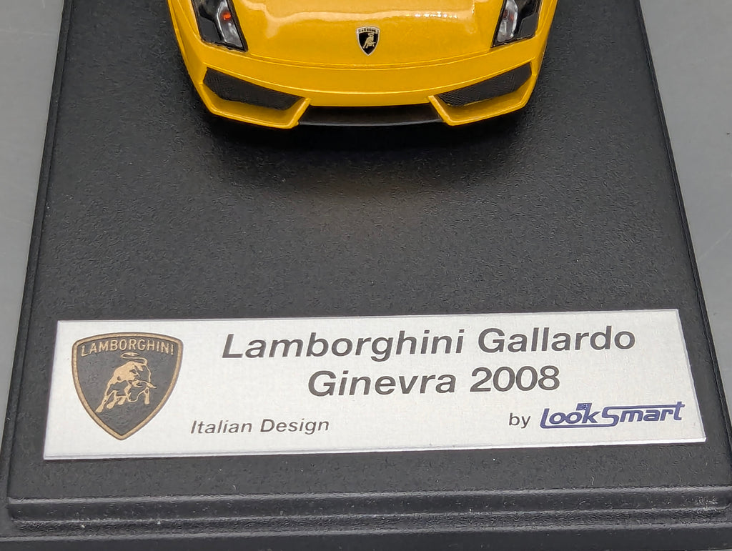 Modellautos 1:43 Looksmart Lamborghini Gallardo LP560-4 Genf 2008 Midas Yellow OVP