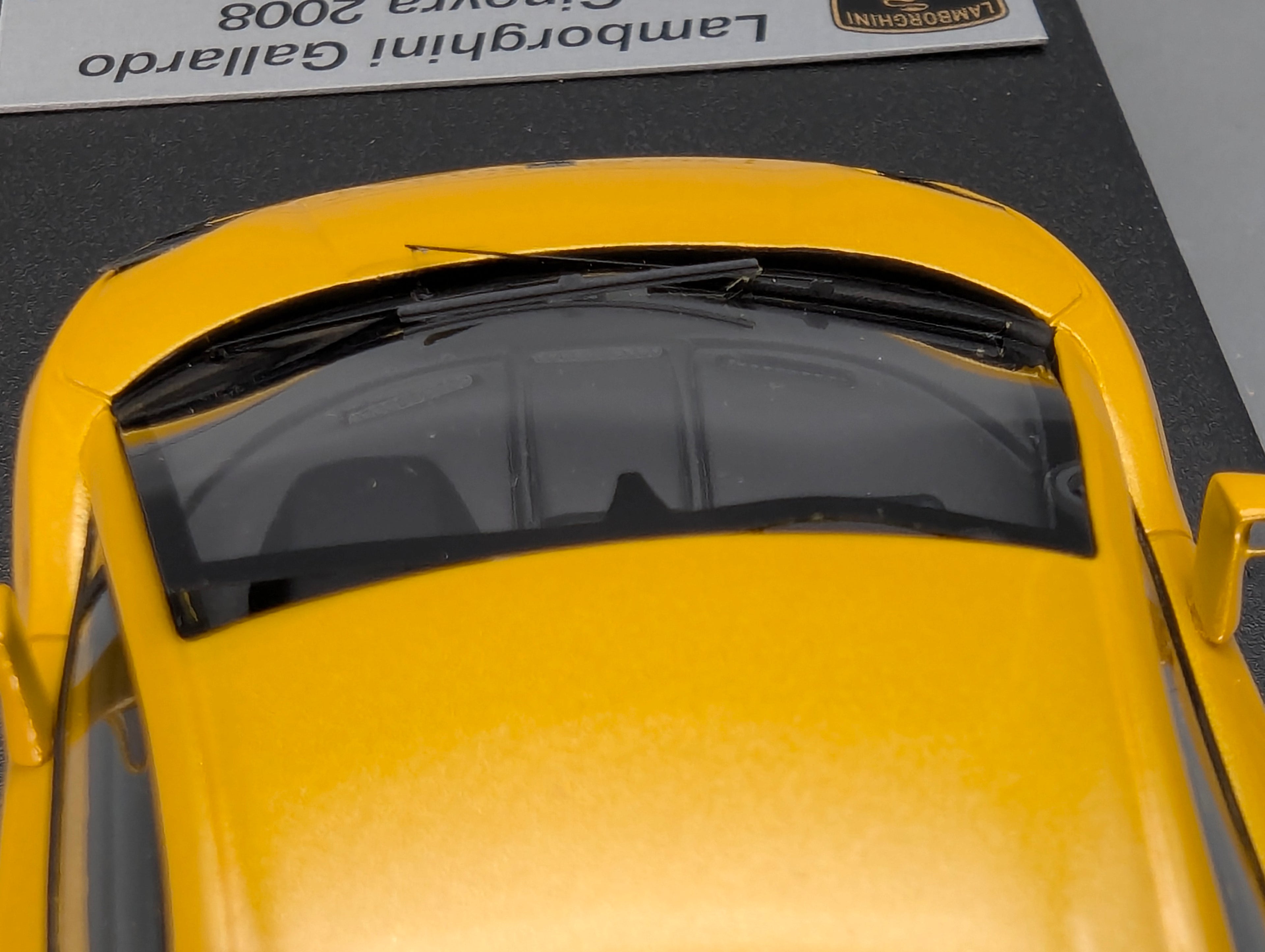 Modellautos 1:43 Looksmart Lamborghini Gallardo LP560-4 Genf 2008 Midas Yellow OVP
