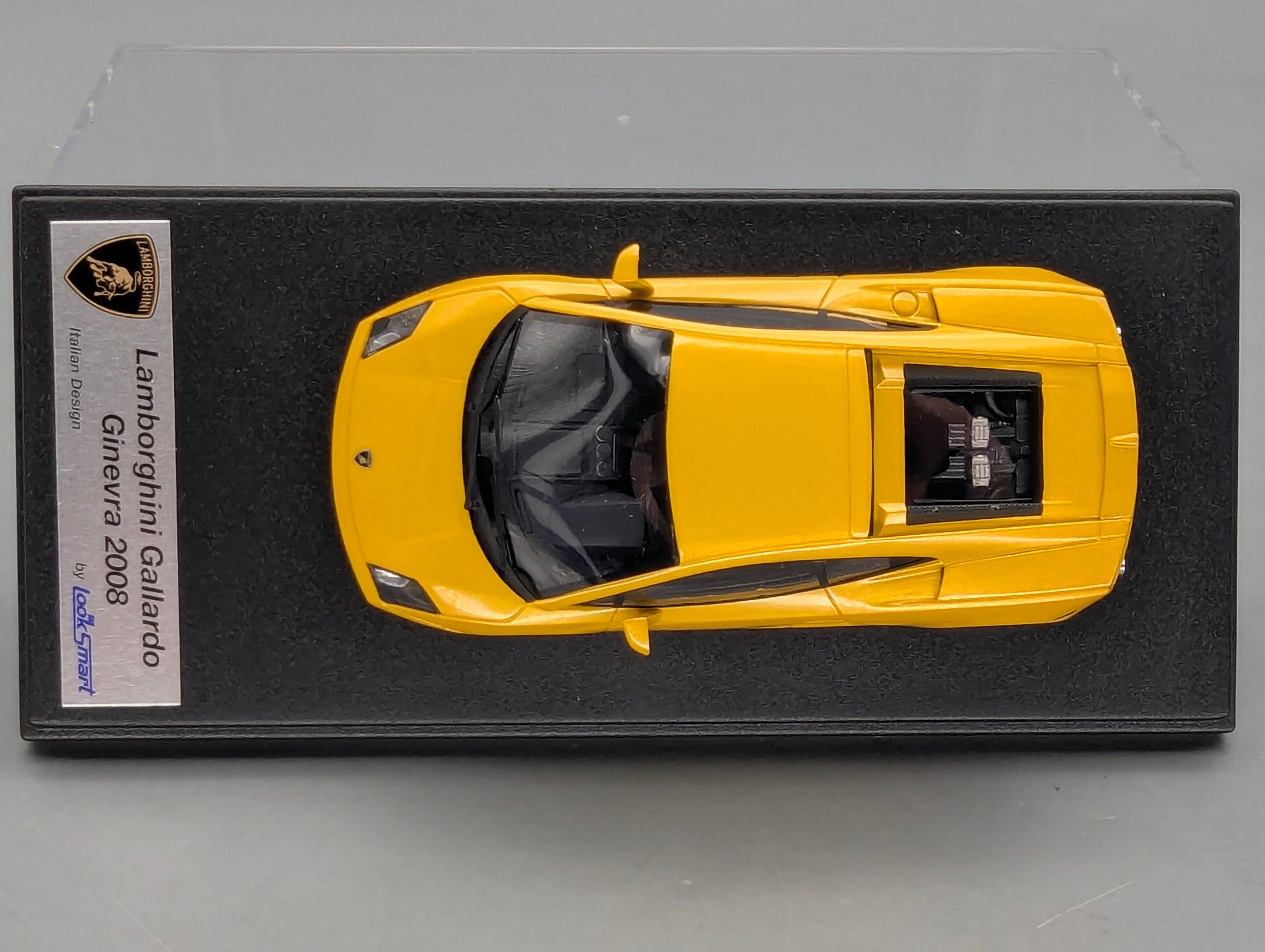 Modellautos 1:43 Looksmart Lamborghini Gallardo LP560-4 Genf 2008 Midas Yellow OVP