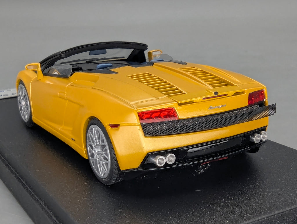 Modellautos 1:43 Looksmart Lamborghini Gallardo LP560-4 Spider 2009 Midas Yellow OVP