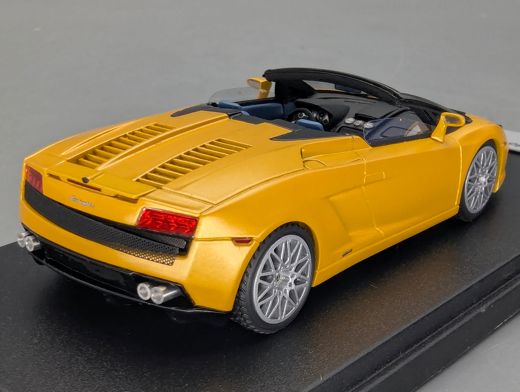 Modellautos 1:43 Looksmart Lamborghini Gallardo LP560-4 Spider 2009 Midas Yellow OVP