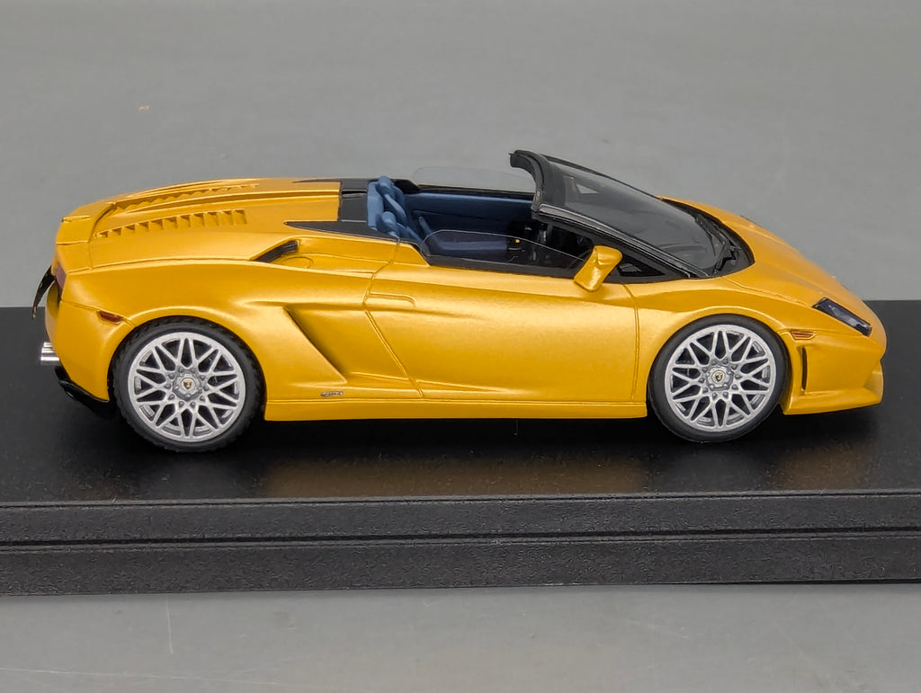 Modellautos 1:43 Looksmart Lamborghini Gallardo LP560-4 Spider 2009 Midas Yellow OVP