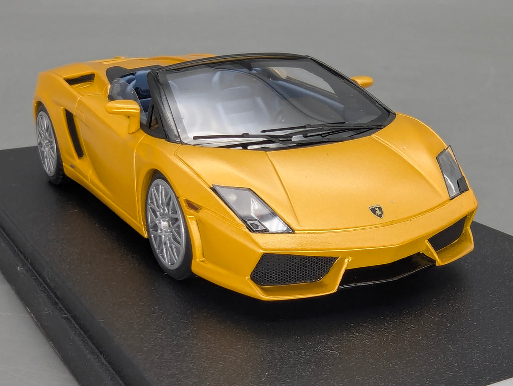 Modellautos 1:43 Looksmart Lamborghini Gallardo LP560-4 Spider 2009 Midas Yellow OVP