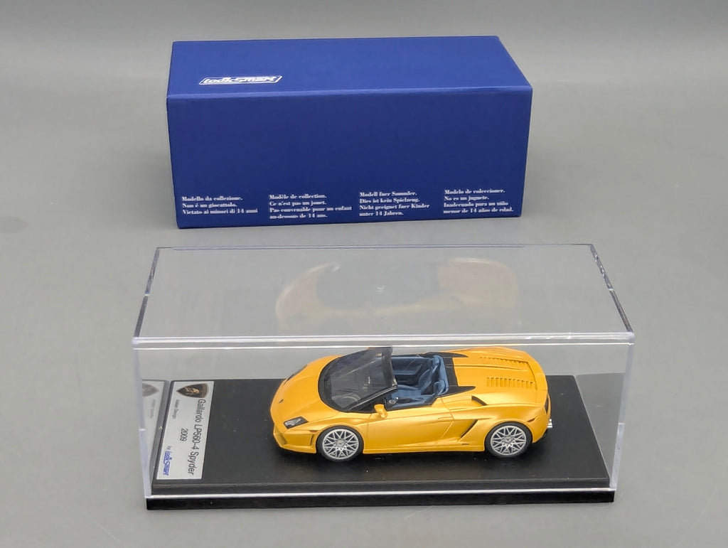 Modellautos 1:43 Looksmart Lamborghini Gallardo LP560-4 Spider 2009 Midas Yellow OVP