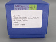 Modellautos 1:43 Looksmart Lamborghini Gallardo LP560-4 Spider 2009 Midas Yellow OVP