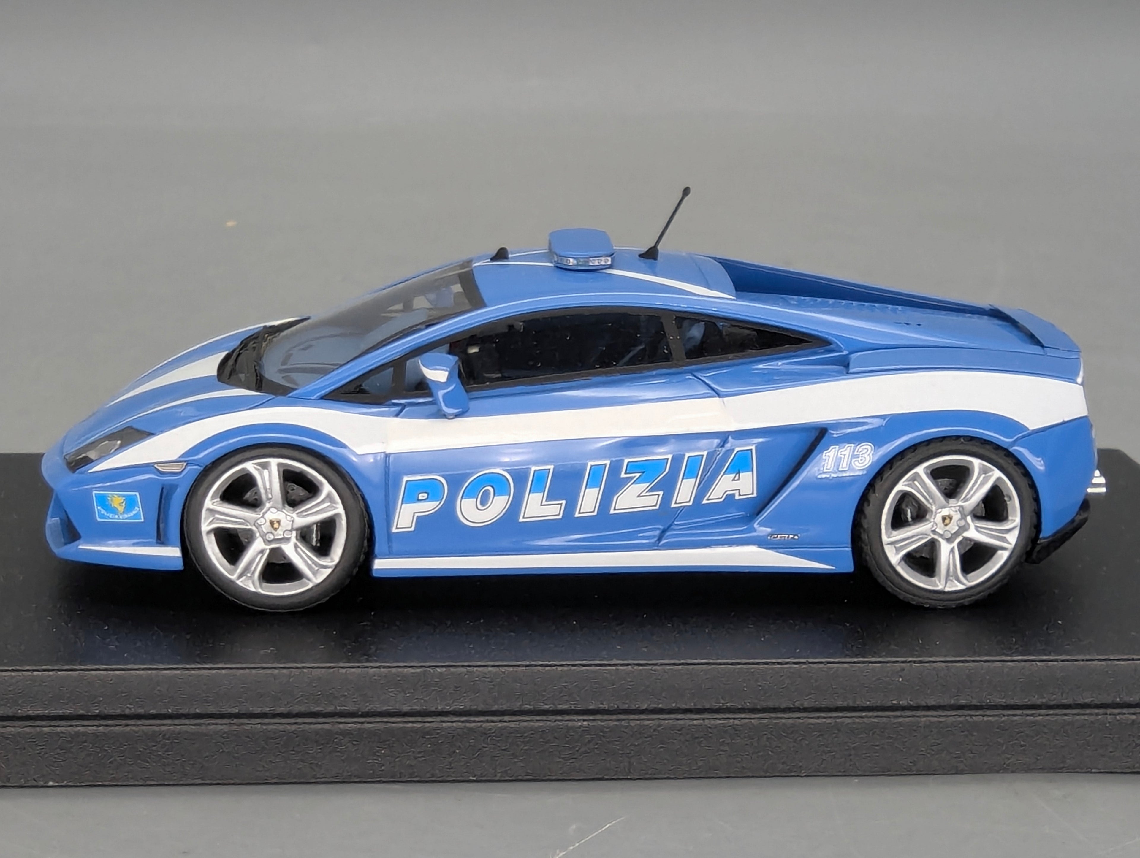 Modellautos 1:43 Looksmart Lamborghini Gallardo LP560-4 Polizia OVP
