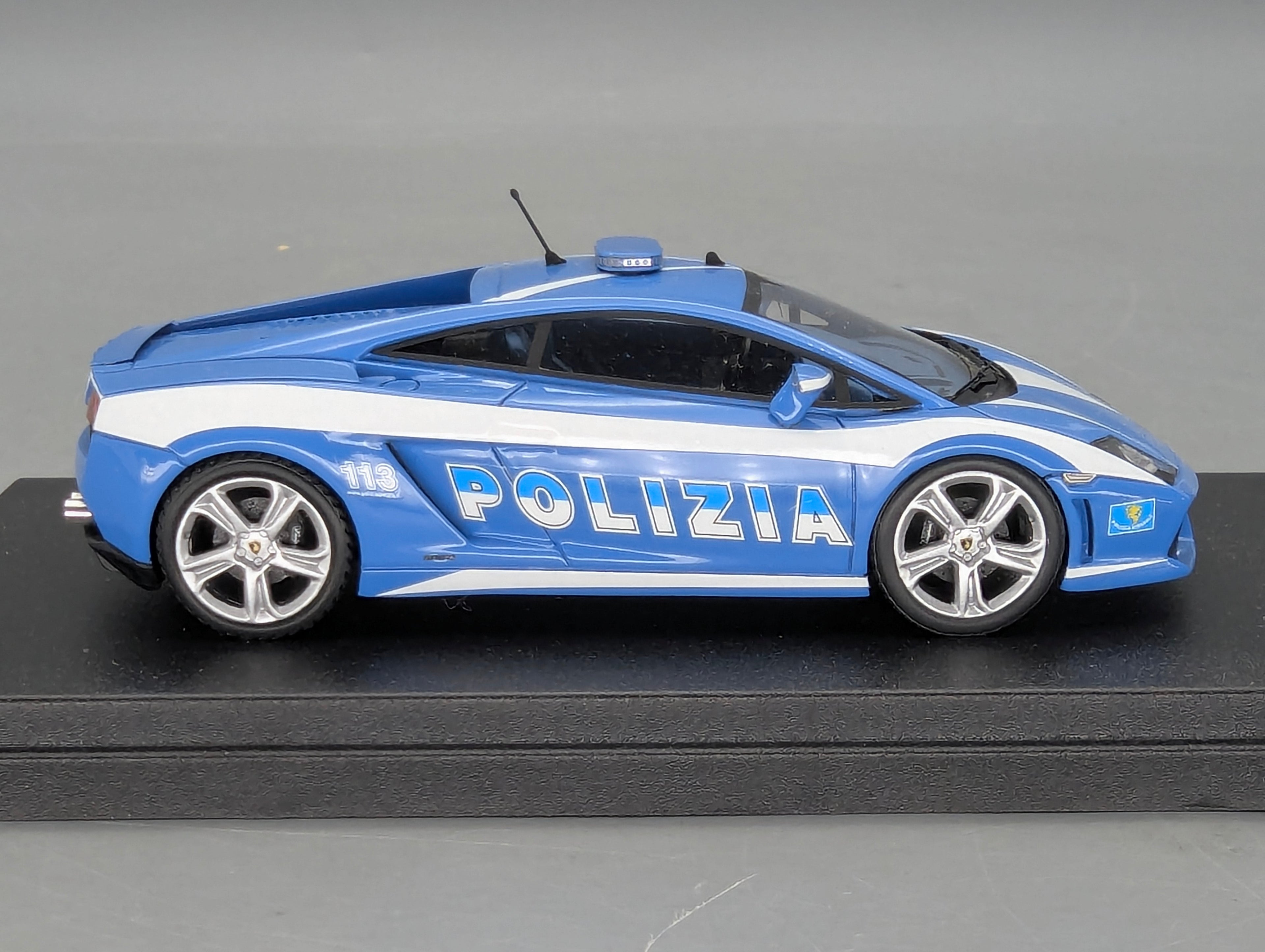 Modellautos 1:43 Looksmart Lamborghini Gallardo LP560-4 Polizia OVP