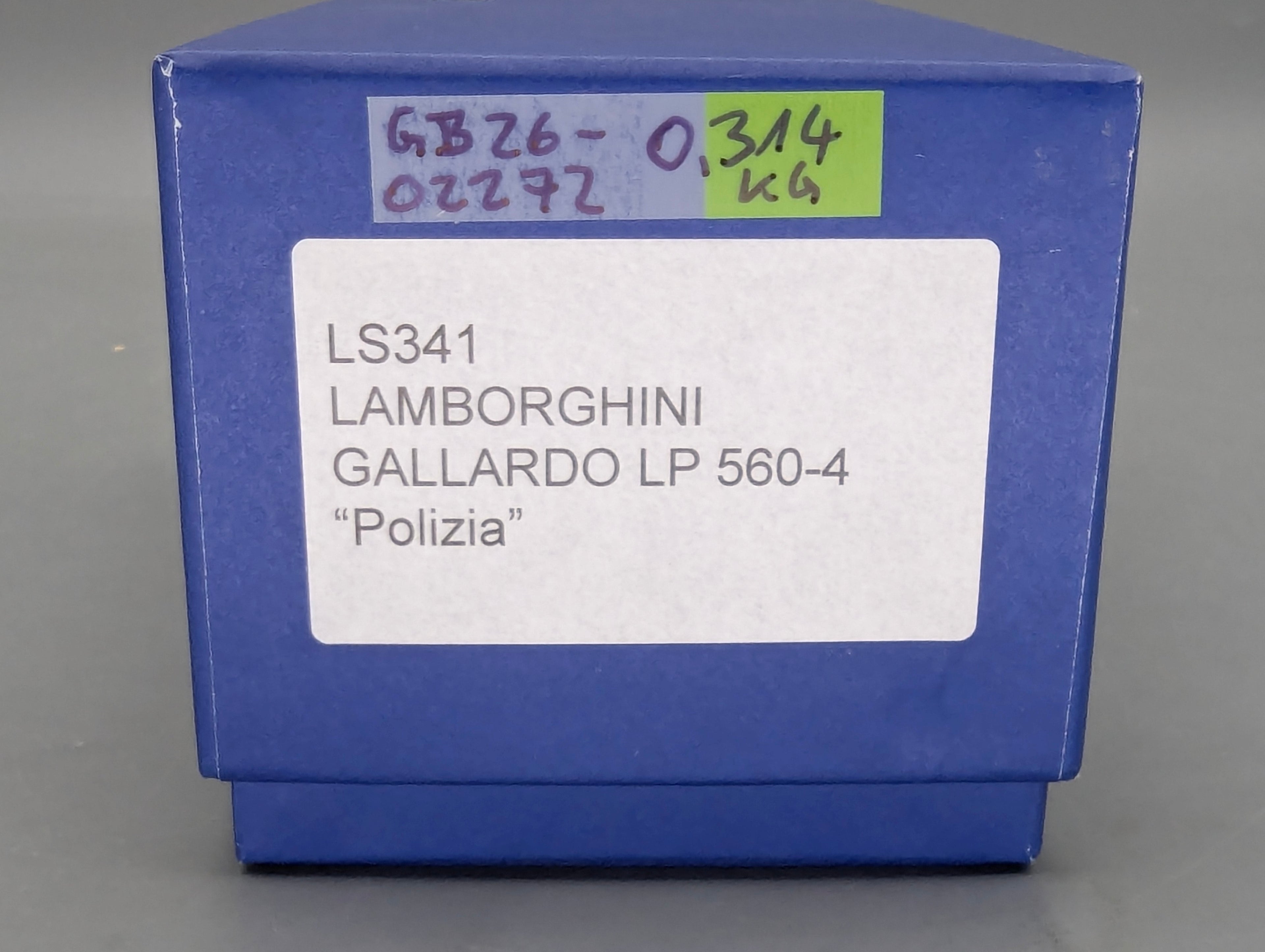 Modellautos 1:43 Looksmart Lamborghini Gallardo LP560-4 Polizia OVP