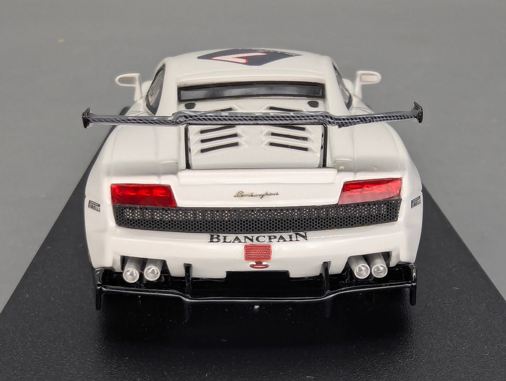 Modellautos 1:43 Looksmart Lamborghini Gallardo Super Trofeo 2009 Black Watch #7 OVP
