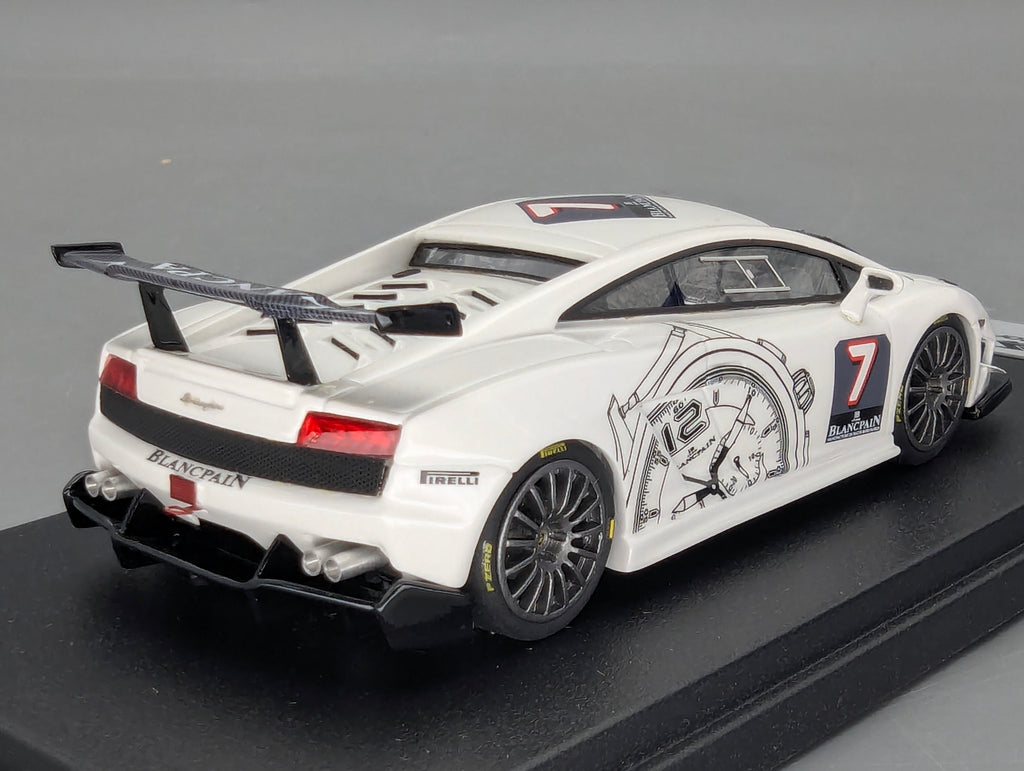 Modellautos 1:43 Looksmart Lamborghini Gallardo Super Trofeo 2009 Black Watch #7 OVP