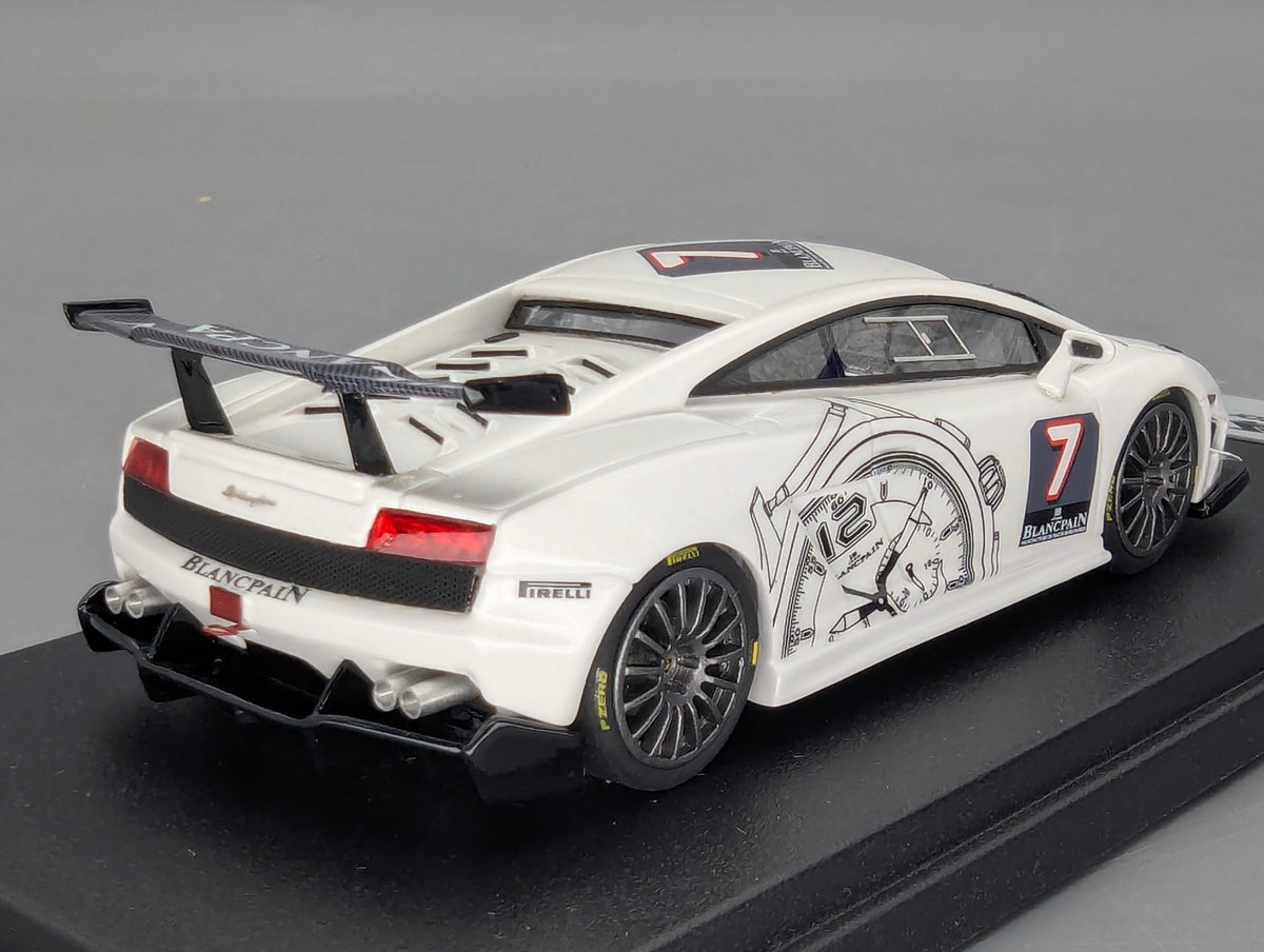 Modellautos 1:43 Looksmart Lamborghini Gallardo Super Trofeo 2009 Black Watch #7 OVP