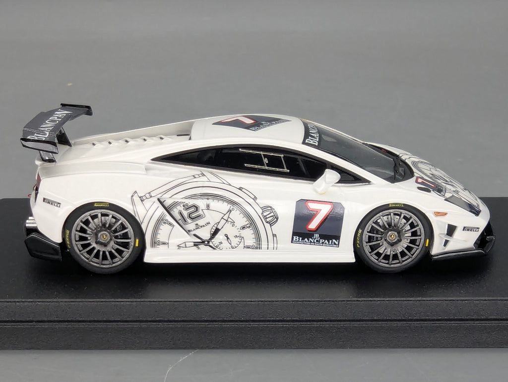 Modellautos 1:43 Looksmart Lamborghini Gallardo Super Trofeo 2009 Black Watch #7 OVP