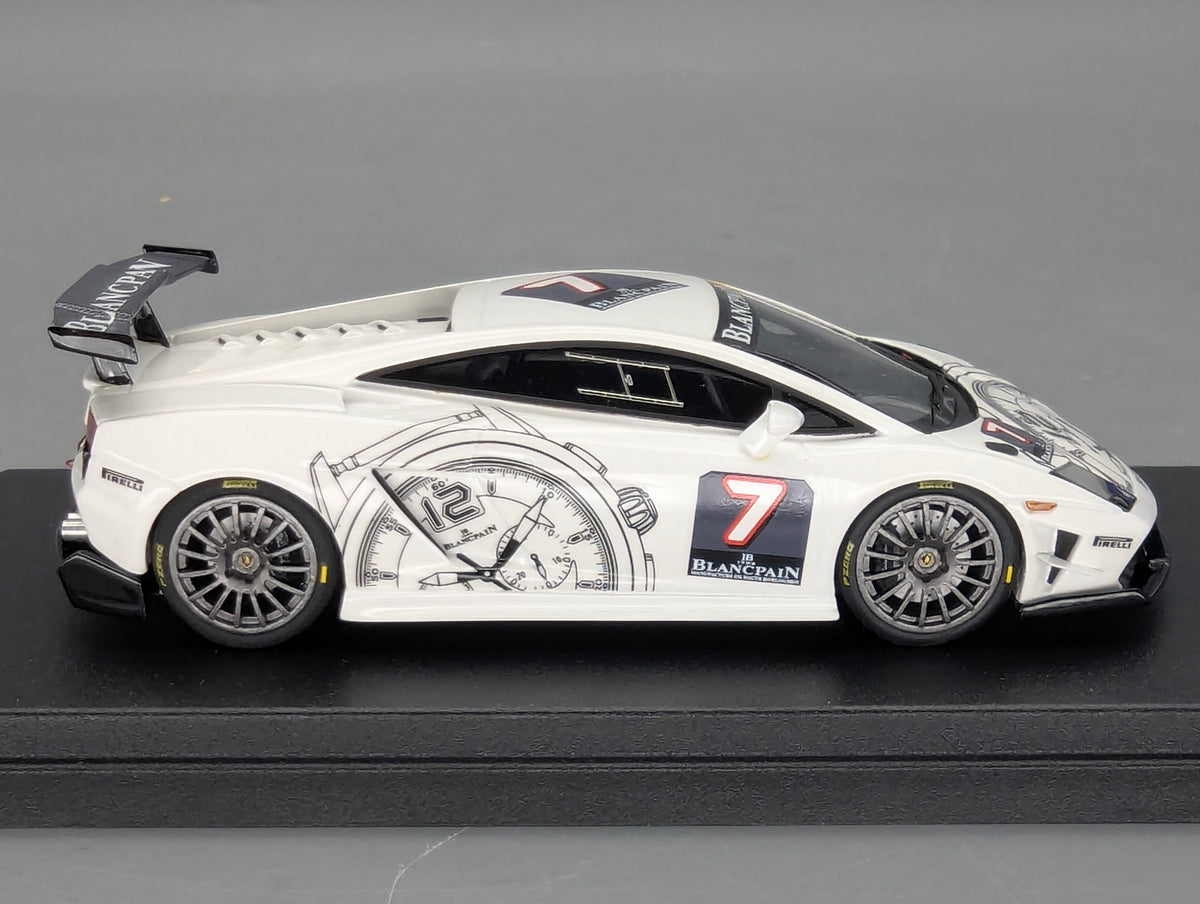 Modellautos 1:43 Looksmart Lamborghini Gallardo Super Trofeo 2009 Black Watch #7 OVP