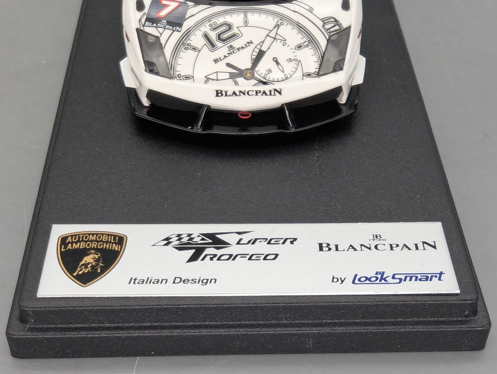 Modellautos 1:43 Looksmart Lamborghini Gallardo Super Trofeo 2009 Black Watch #7 OVP