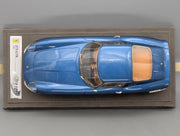Modellautos 1:18 BBR RGM Ferrari 275 GTB Metallic Blue 1966 Ltd 01/10 mit Lederplatte Vitrine OVP