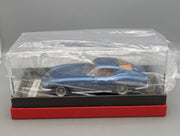 Modellautos 1:18 BBR RGM Ferrari 275 GTB Metallic Blue 1966 Ltd 01/10 mit Lederplatte Vitrine OVP