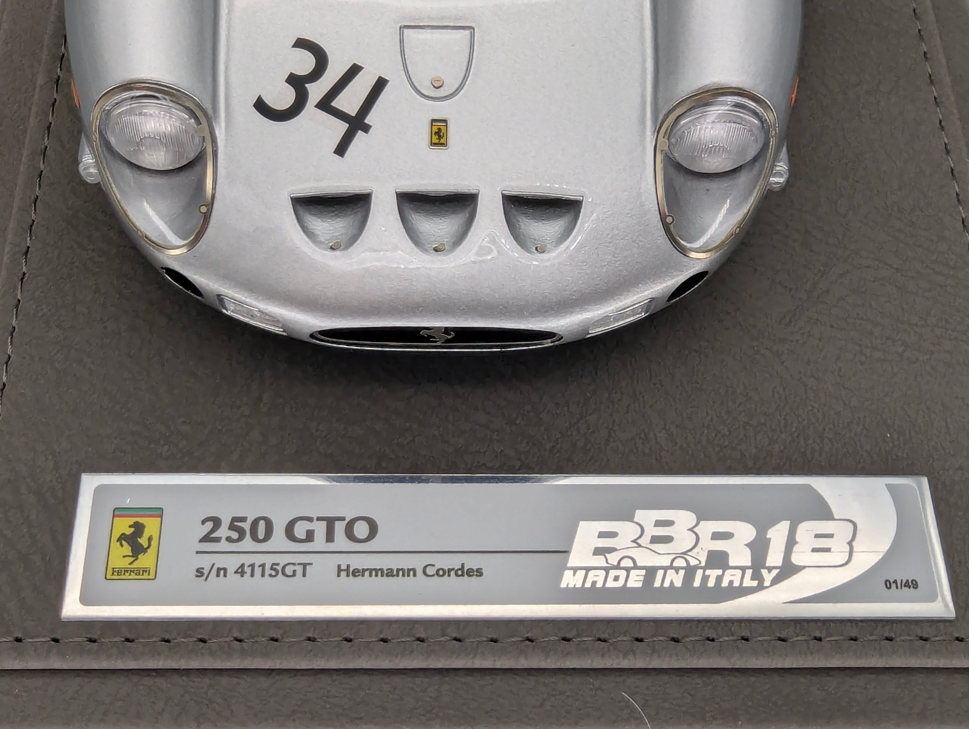 Coches a escala 1:43 Spark S9609 Lamborghini Huracan GT3 EVO FIA Vallelunga 2019 #58 precintado