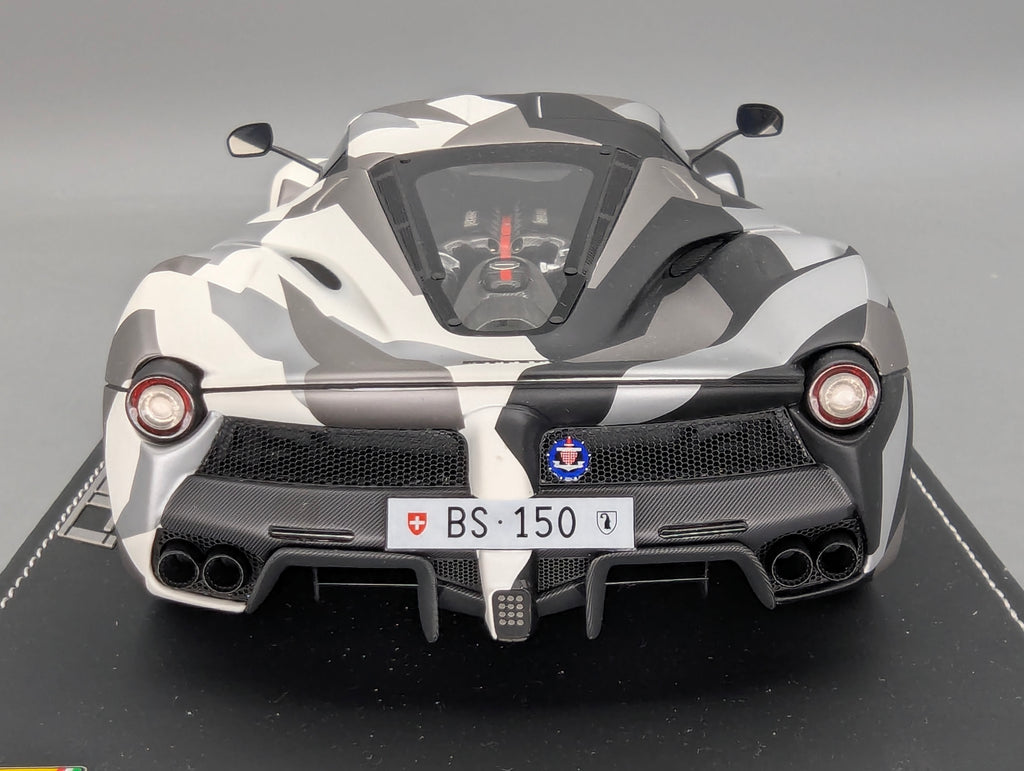 Modellautos 1:18 BBR Ferrari LaFerrari Caouflage Ltd 118/159 mit OVP