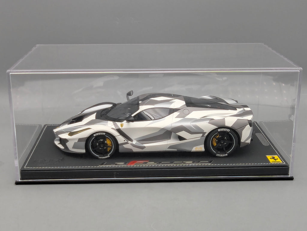 Modellautos 1:18 BBR Ferrari LaFerrari Caouflage Ltd 118/159 mit OVP