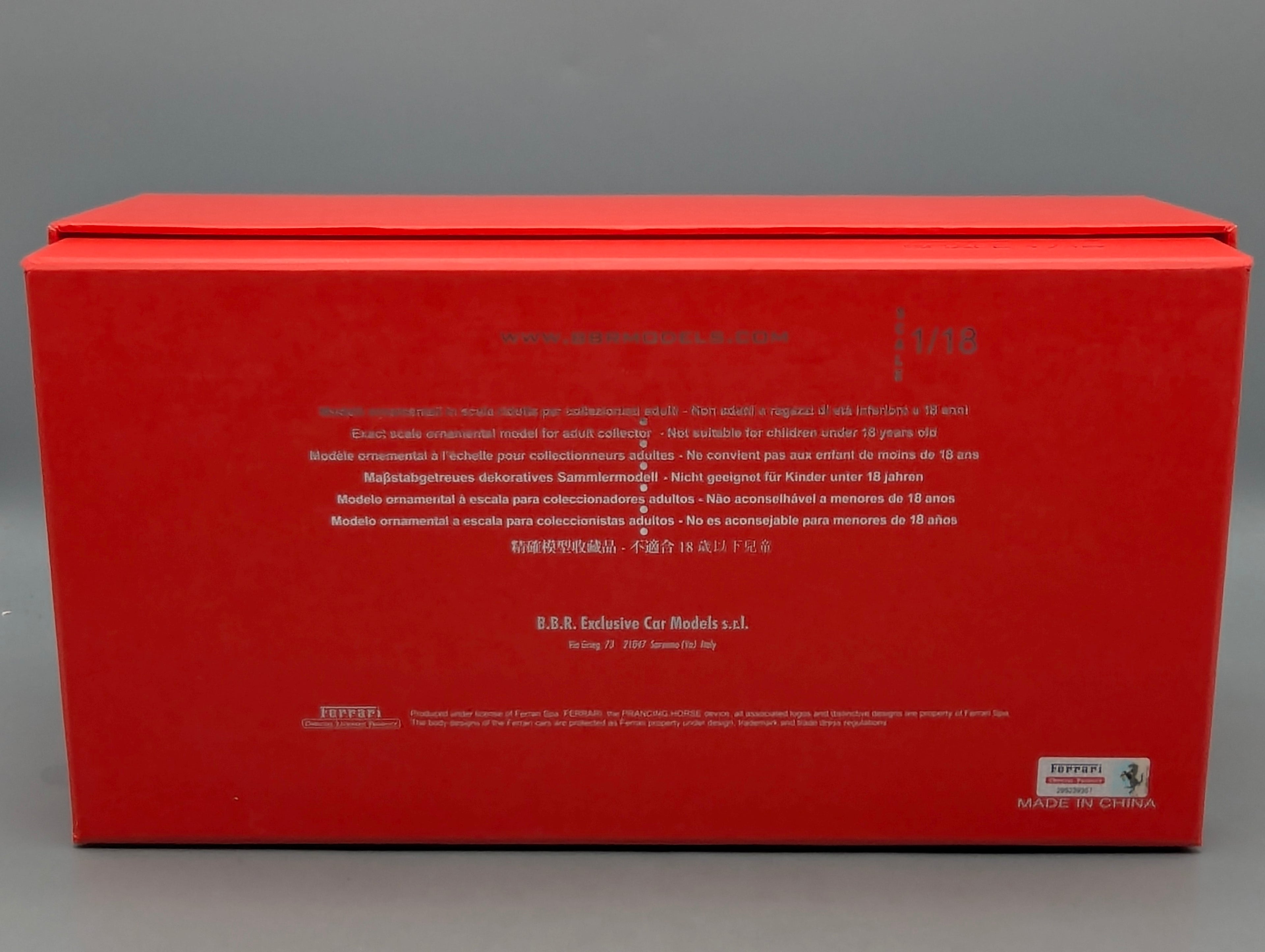 Modellautos 1:18 BBR Ferrari LaFerrari Caouflage Ltd 118/159 mit OVP