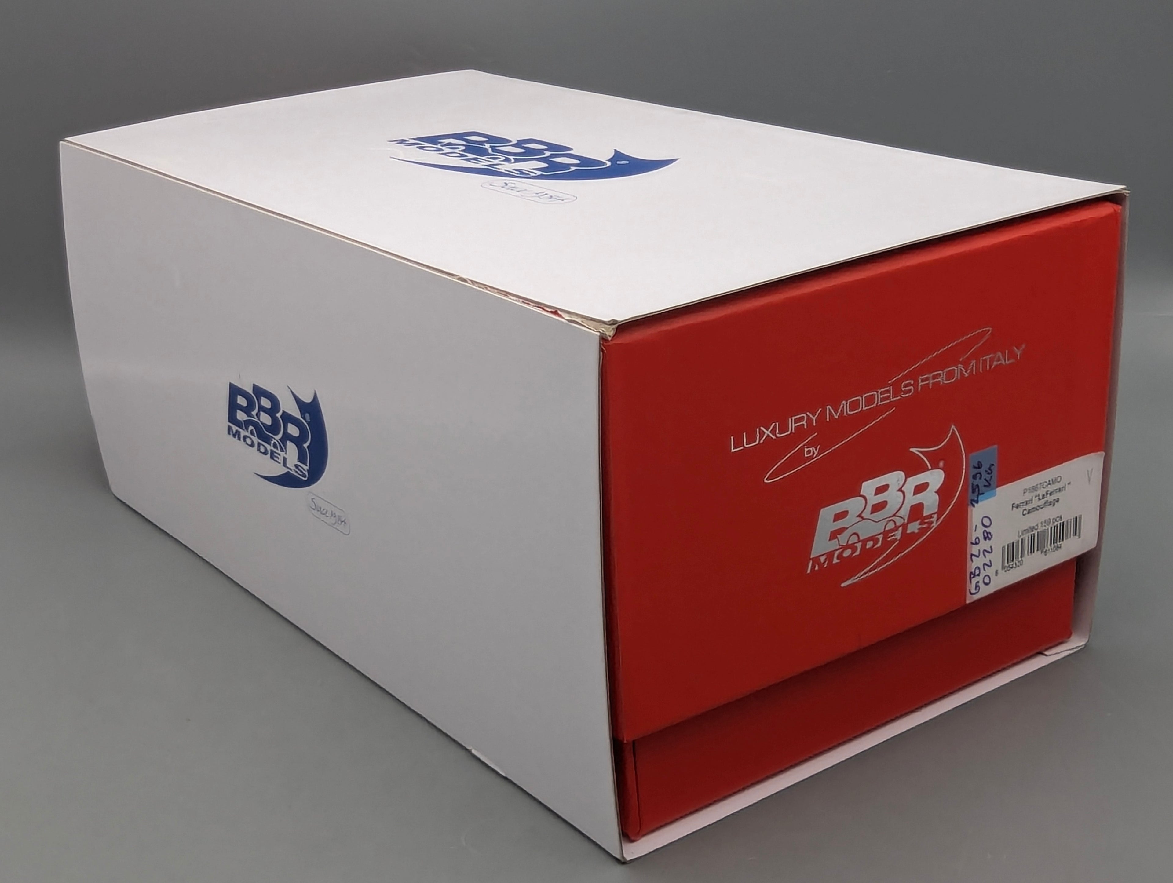 Modellautos 1:18 BBR Ferrari LaFerrari Caouflage Ltd 118/159 mit OVP