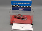 Modellautos 1:43 BBR Ferrari 330 GT 2+2 Serie 2 S/N 9033 GT 1967 Ltd 01/03 mit großer Vitrine und OVP