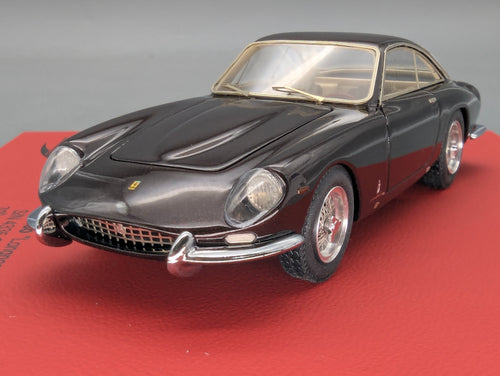 Modell 1:43 BBR Ferrari 250 GT Lusso Long Nose Met. Brown Ltd 01/05 gr. Vitrine