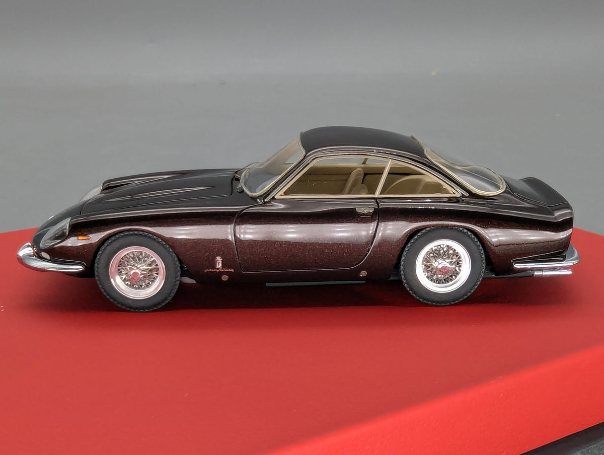 Modellautos 1:43 BBR Ferrari 250 GT Lusso Long Nose Metallic Brown Ltd 01/05 mit großer Vitrine und OVP